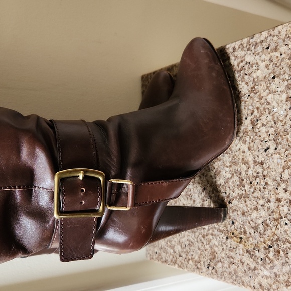 Coach Tall heeled Boots Q248 Monet.  SIZE 7B - Picture 5 of 12